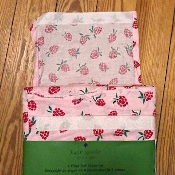 Kate Spade 4 Piece Full Sheet Set - Picture 10 of 11